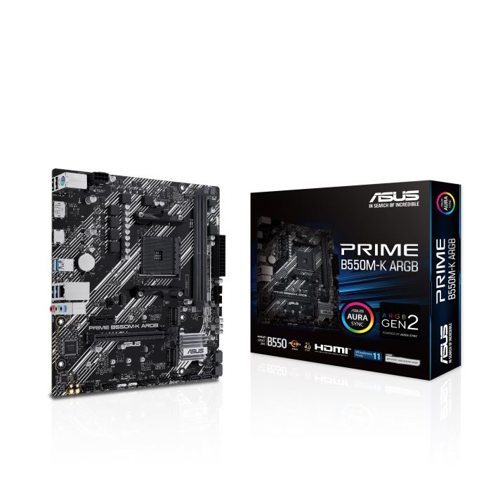 MBO AM4 ASUS PRIME B550M-K ARGB