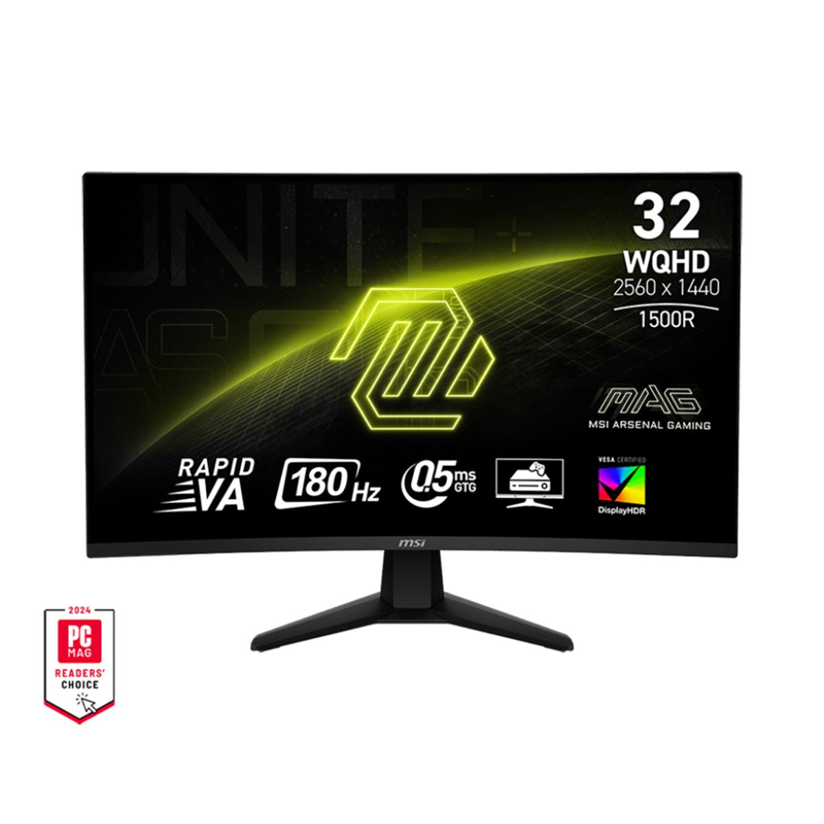 MONITOR 32 MSI MAG 32CQ6F WQHD 180Hz