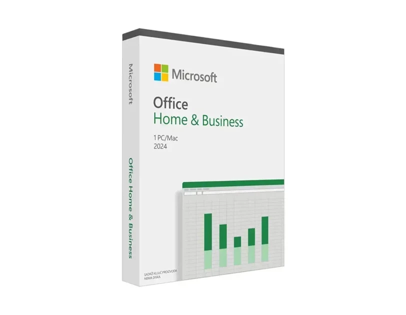 Microsoft Office Home & Bussines 2024 CRO, medialess (Word, Excel, PowerPoint, OneNote, Outlook)
