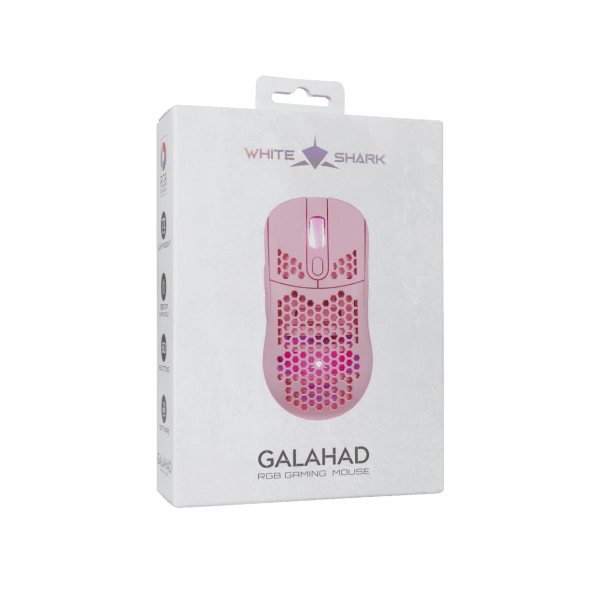White Shark MIŠ GM-5007 GALAHAD / 7200 DPI - Pink