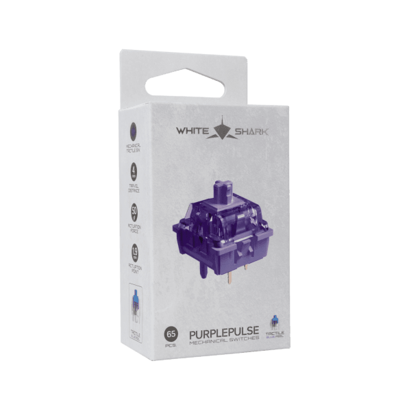 WHITE SHARK MEHANIČKI PREKIDAČ ZA TIPKOVNICU PURPLEPULSE