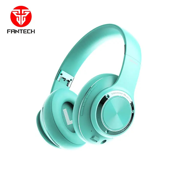 BLUETOOTH STEREO SLUŠALICE FANTECH BT5.0, 3,5mm+TIP C WH01 MINT EDITION ZELENE