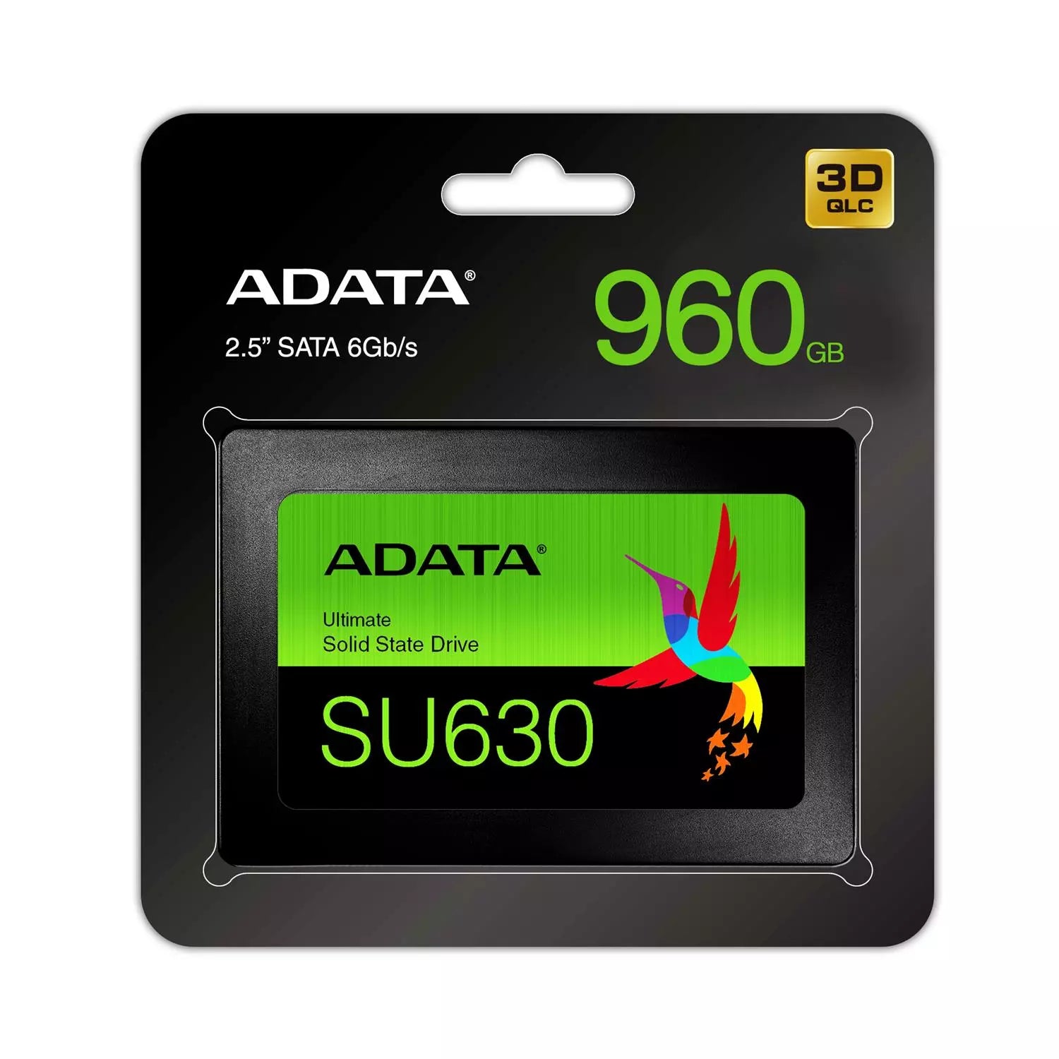 SSD 960GB ADATA SU630, 2.5” 7mm, SATA 6Gb/s